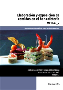 MF1049_2. Elaboración y exposición de comidas en el bar-cafetería