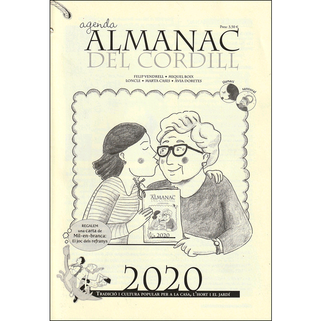 2020 ALMANAC DEL CORDILL. TRADICIÓ I CULTURA POPULAR PER A LA CASA, L'HORT I EL JARDÍ, , ciencia y conocimiento general