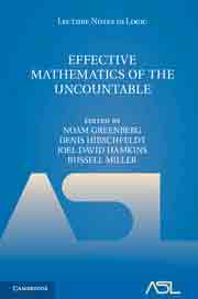 Effective Mathematics of the Uncountable., , matemáticas