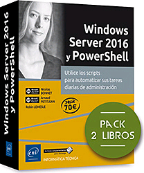 Windows Server 2016 Y Powershell. Pack 2 Libros, 9782409009389, INFORMÁTICA, informática, ENI, Español