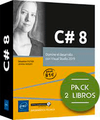 C# 8 - Pack 2 Libros - Domine El Desarrollo Con Visual Studio 2019, , informática