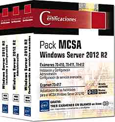 Pack MCSA Windows Server 2012 R2 (3 libros), , informática