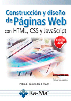 Construcción y diseño de páginas web con HTML, CSS y JavaScript., , informática