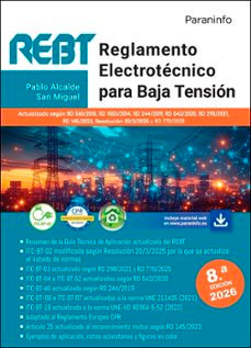 Reglamento Electrotécnico para Baja Tensión. REBT, , electricidad