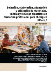 Selección, elaboración, adaptación y utilización de materiales, medios y recursos didácticos en formación profesional para el empleo, , marketing | management