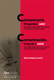 Comunicació, llenguatge i salut, , lingüística/filología / salud
